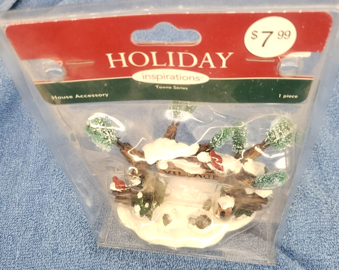 Vintage 2007 Holiday Inspirations House Accessory Tree Arch 906-6903 NIP NEW