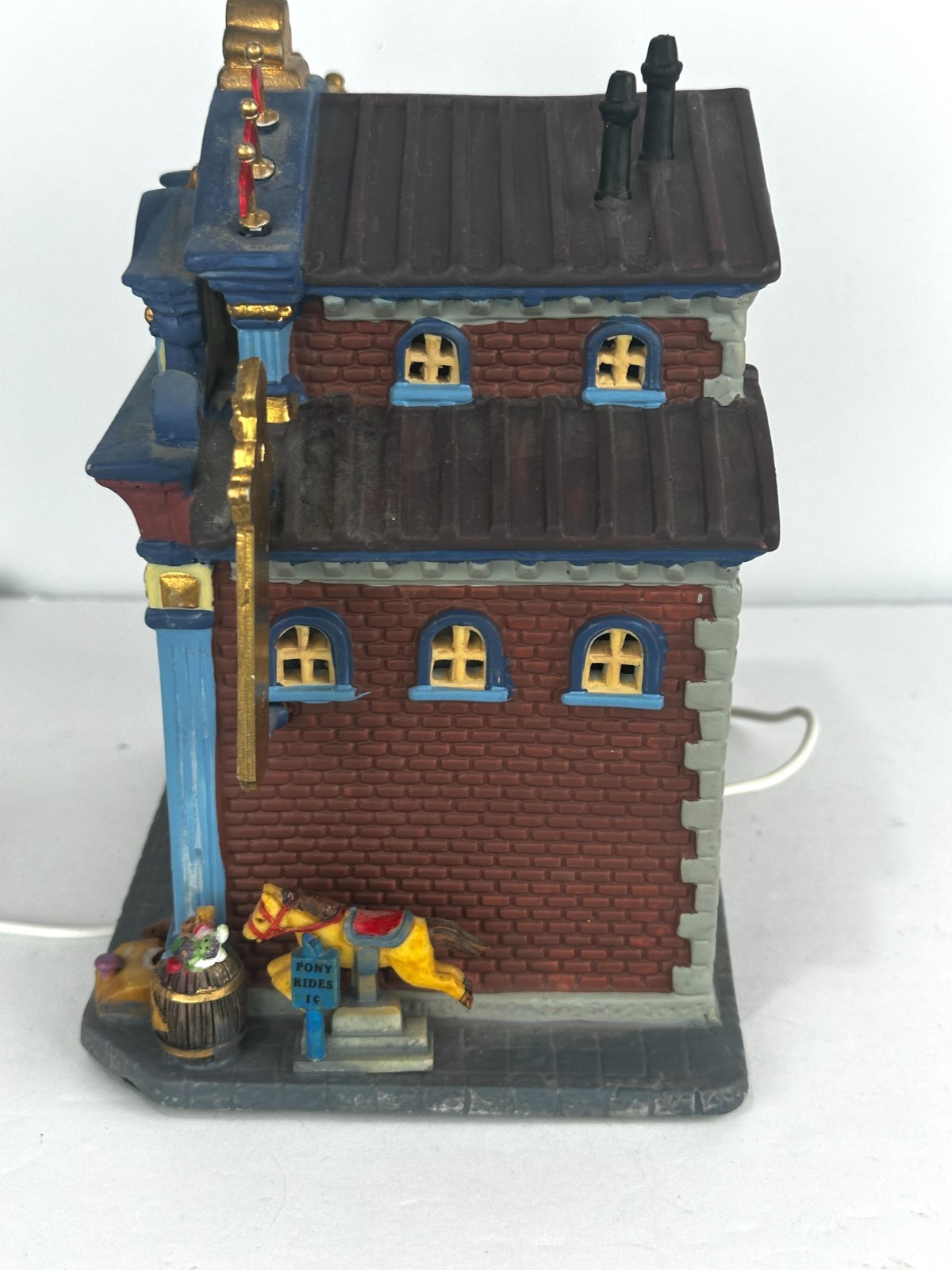 Lemax The Caddington Village Arcade 65394 Circus Fair Lights Work