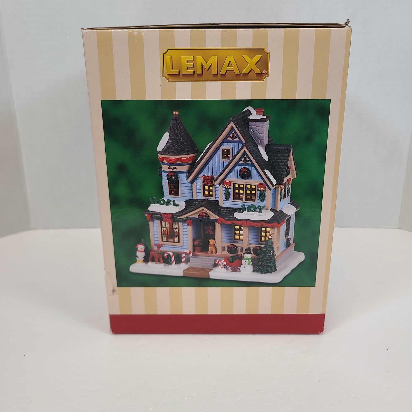 Lemax “Christmas Joy Residence” Porcelain Lighted Building 2023 Excellent & RARE