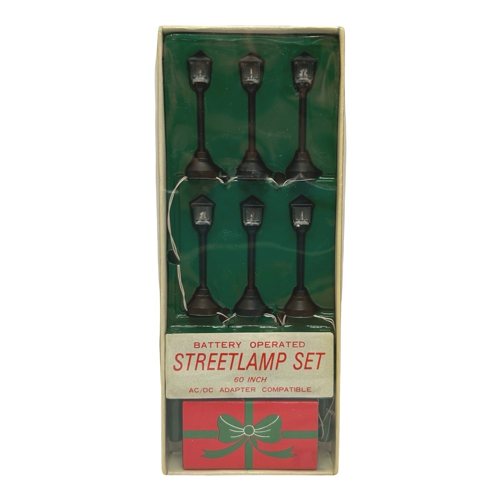 Department 56 Battery Operated Streetlamp Set 60 Inch 3636-6 Vintage Village
