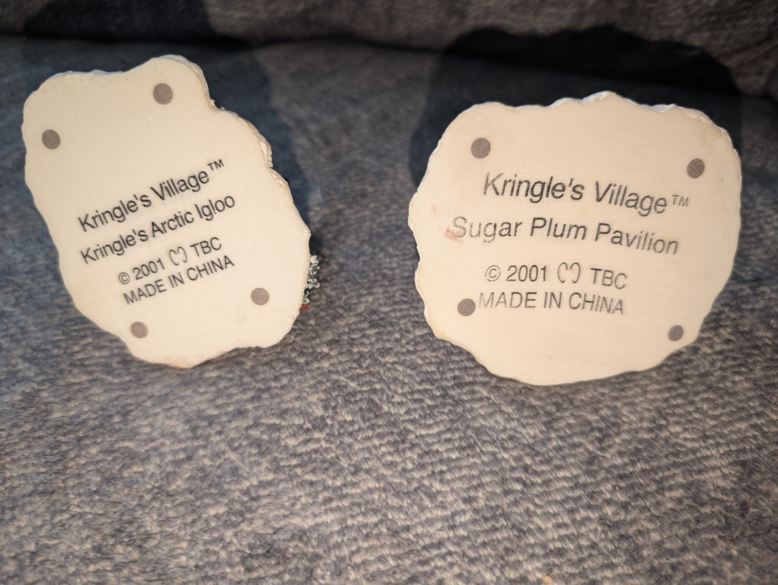 BOYDS TOWN KRINGLE’S VILLAGE Sugar Plum Pavilion & Arctic Igloo! Read!