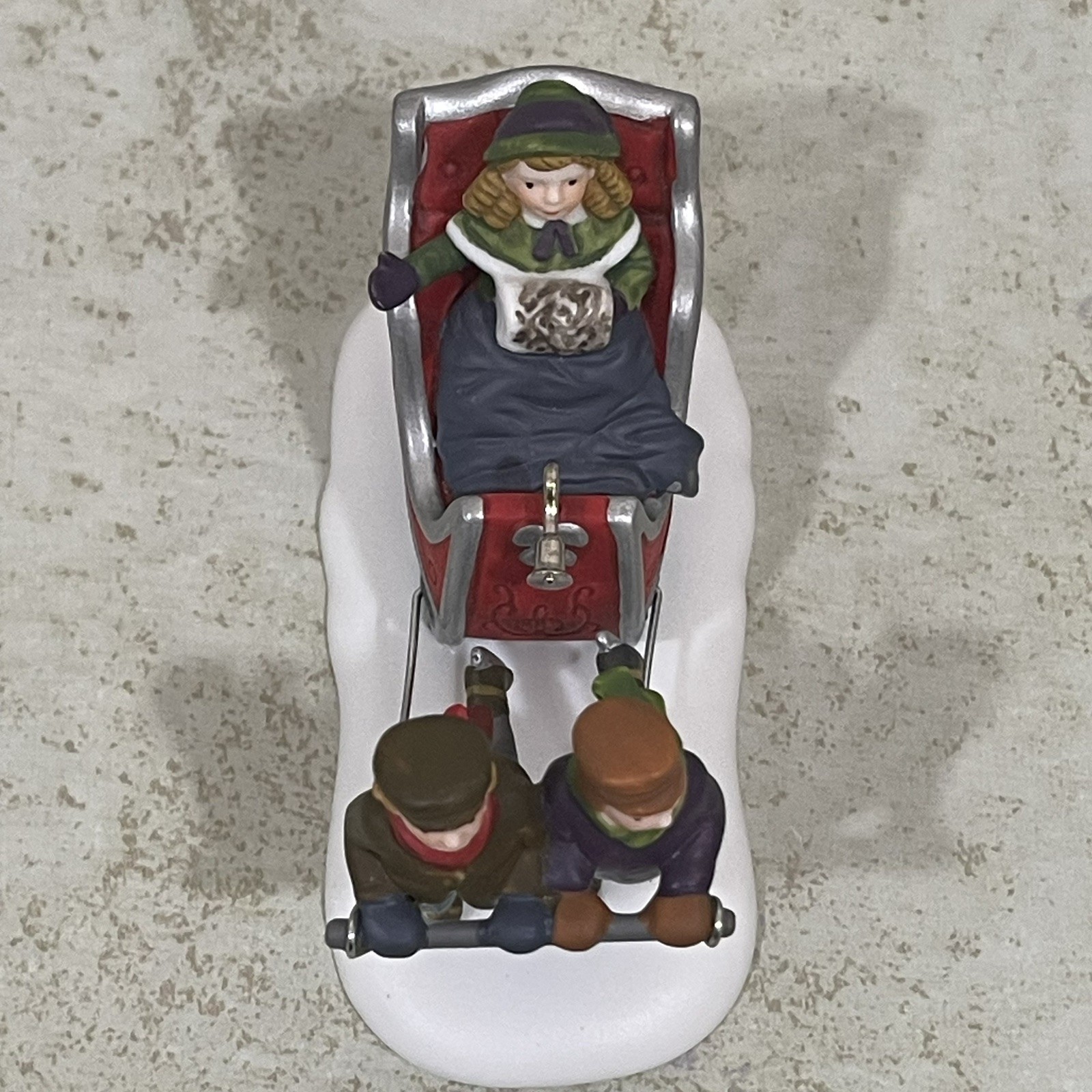 Vintage Dept 56 The Heritage Village Collection Winter Sleighride #58254 Taiwan