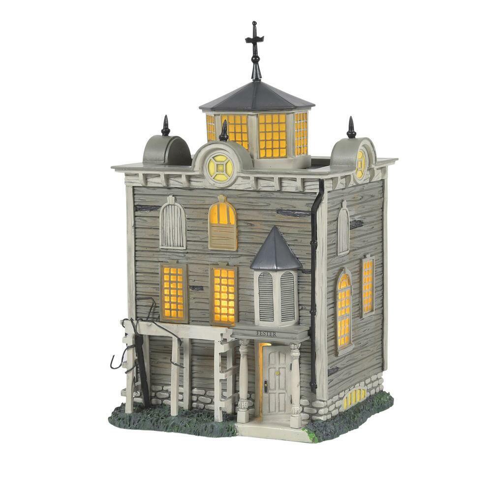 Dept 56 UNCLE FESTER’S HOUSE The Addams Family Village 6007277 BRAND NEW 2021