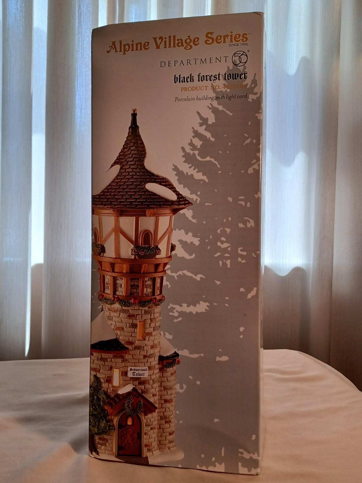 Department 56 Alpine Village Series – Black Forest Tower 56.4020169