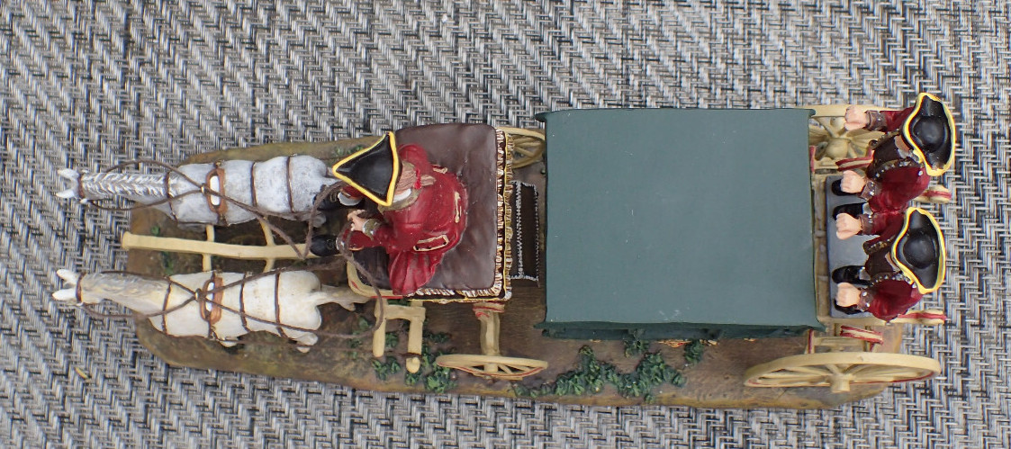 DEFECTIVE RANDOLPH CARRIAGE COLONIAL WILLIAMSBURG VILLAGE COLLECTION IN G3D