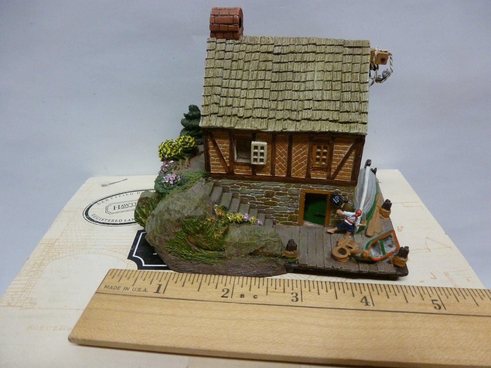 Hawthorne Architectural Register “Ferryman’s Cottage” Sculpture #78447