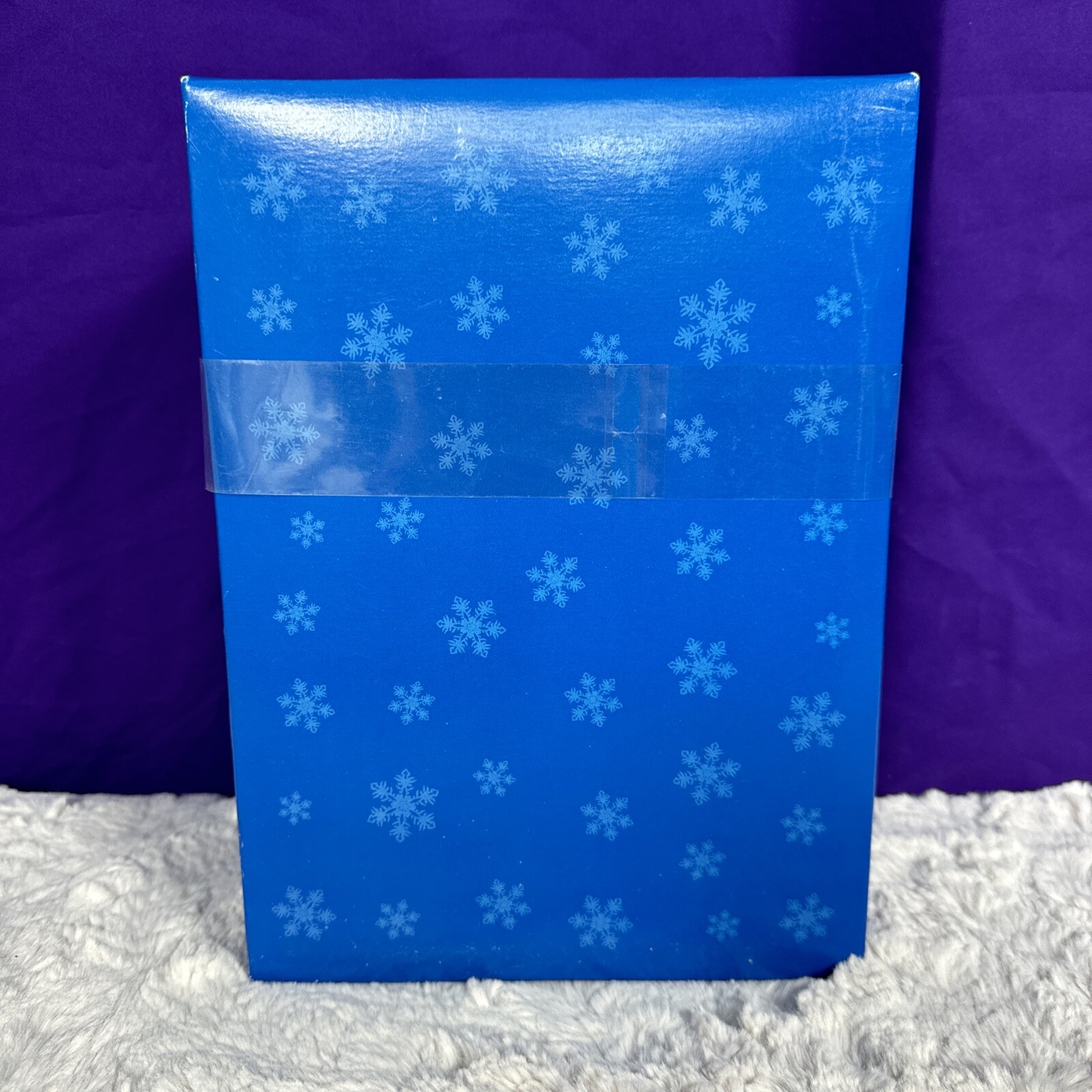 Kmart Christmas Ceramic Tea Light House 9.5 Inch Starlite Cafes New In Box