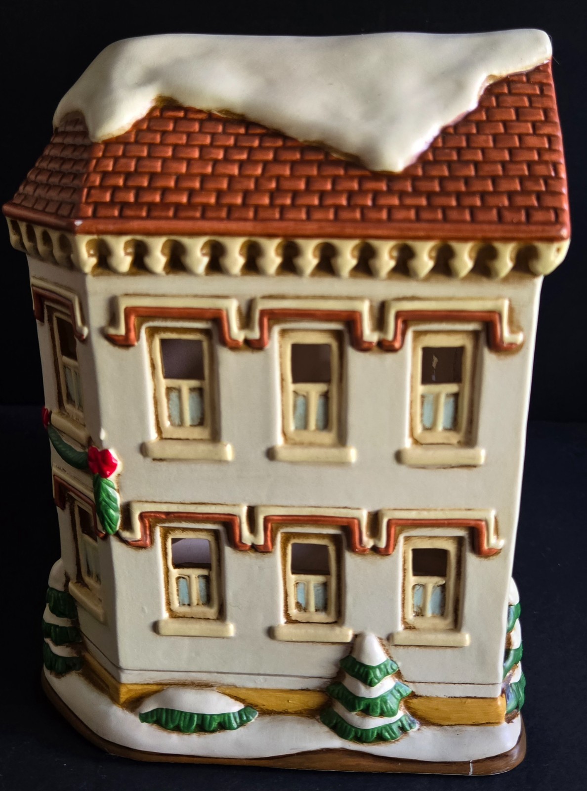 Colonial Christmas Village by Geo Z. Lefton 1994 Queens Gate CWD 01329 W/ Box