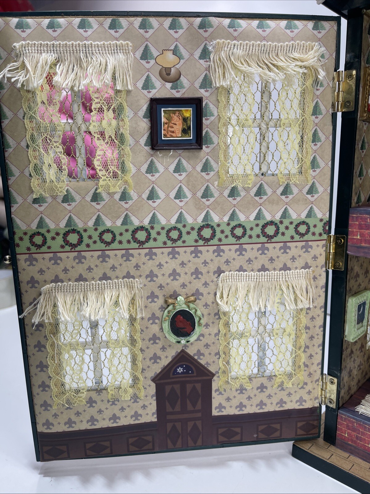 San Francisco Co Victorian Animated Christmas House Lights Up See Description