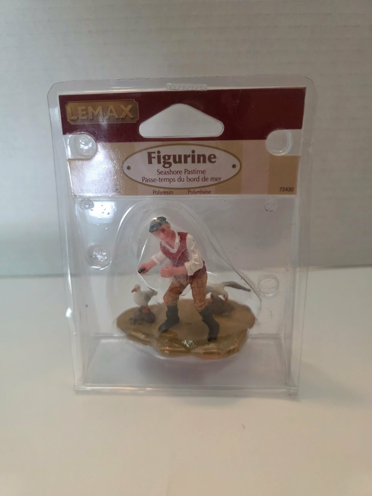 Lemax SEASHORE PASTIME Poly-Resin Figurine Christmas Figure Set 2007 72430