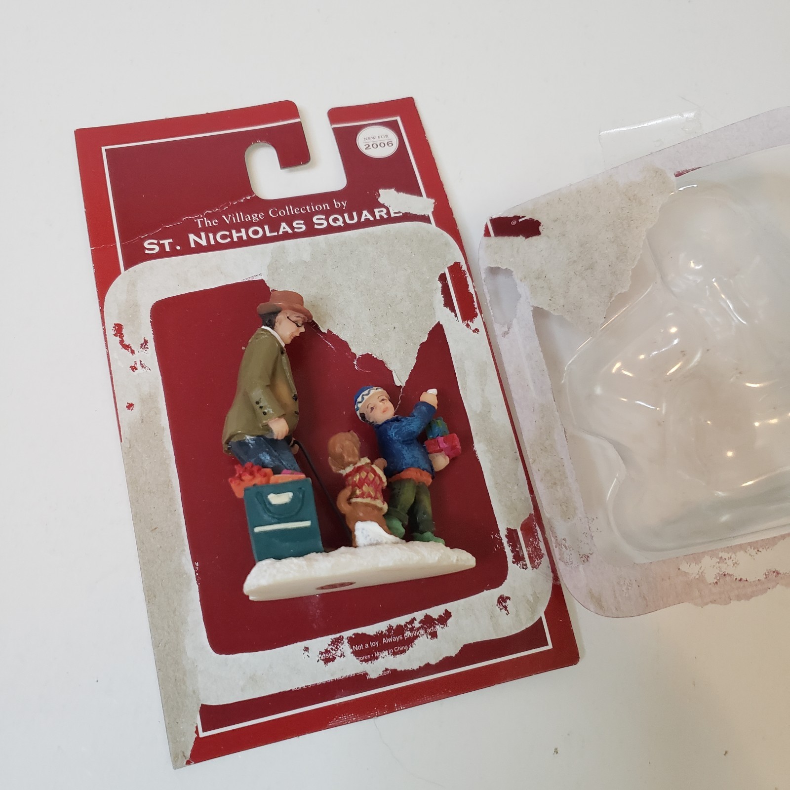 St. Nicholas Square Village Collection 10 Packs/18 Pieces People Accessory Lot