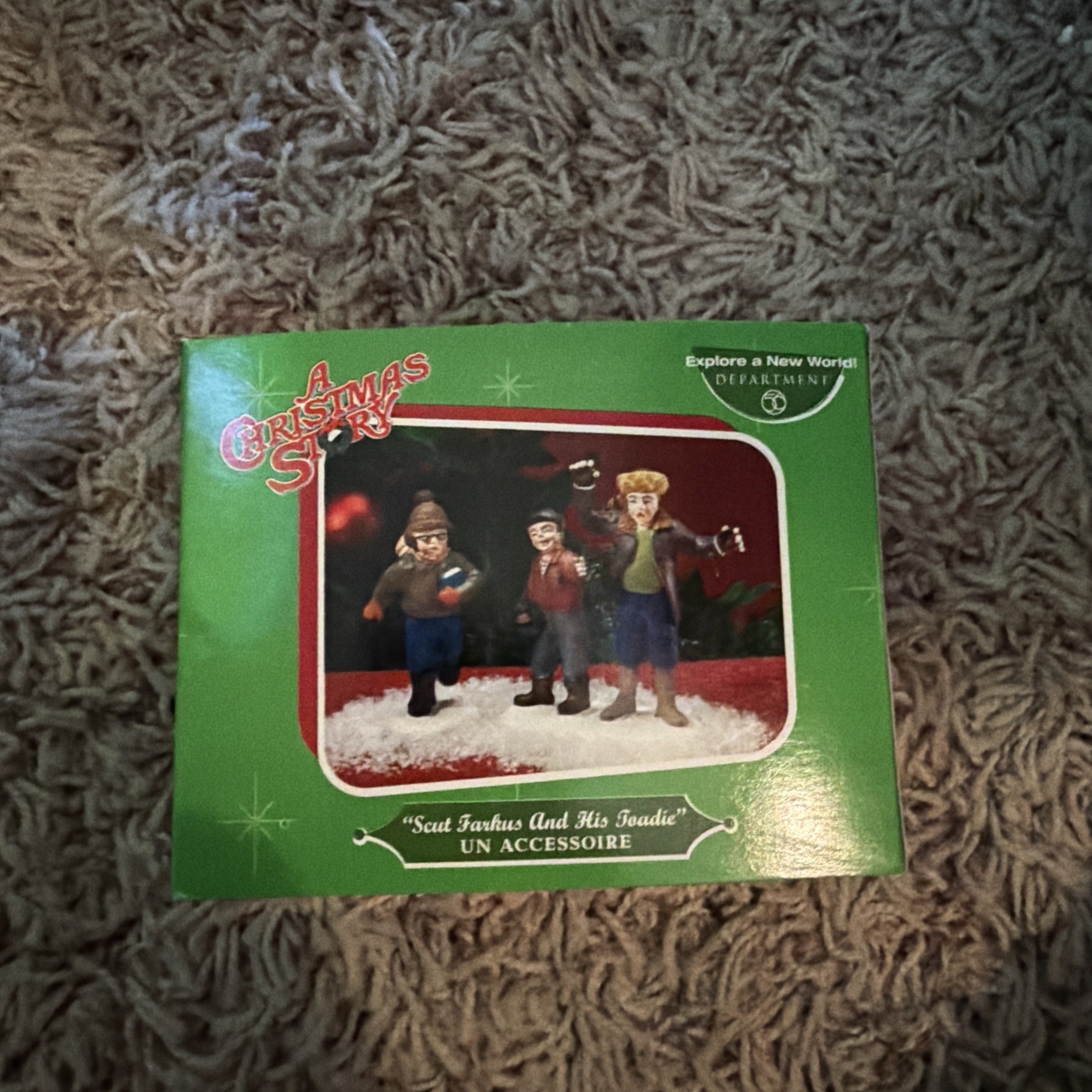 Dept 56 A Christmas Story *SCUT FARKUS AND HIS TOADIES* #93523 *RARE Village