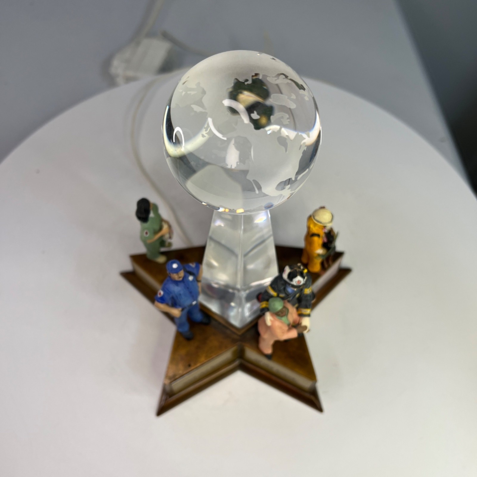 Dept 56 9/11 Memorial American Pride Collection Lighted Figurine (Incomplete)