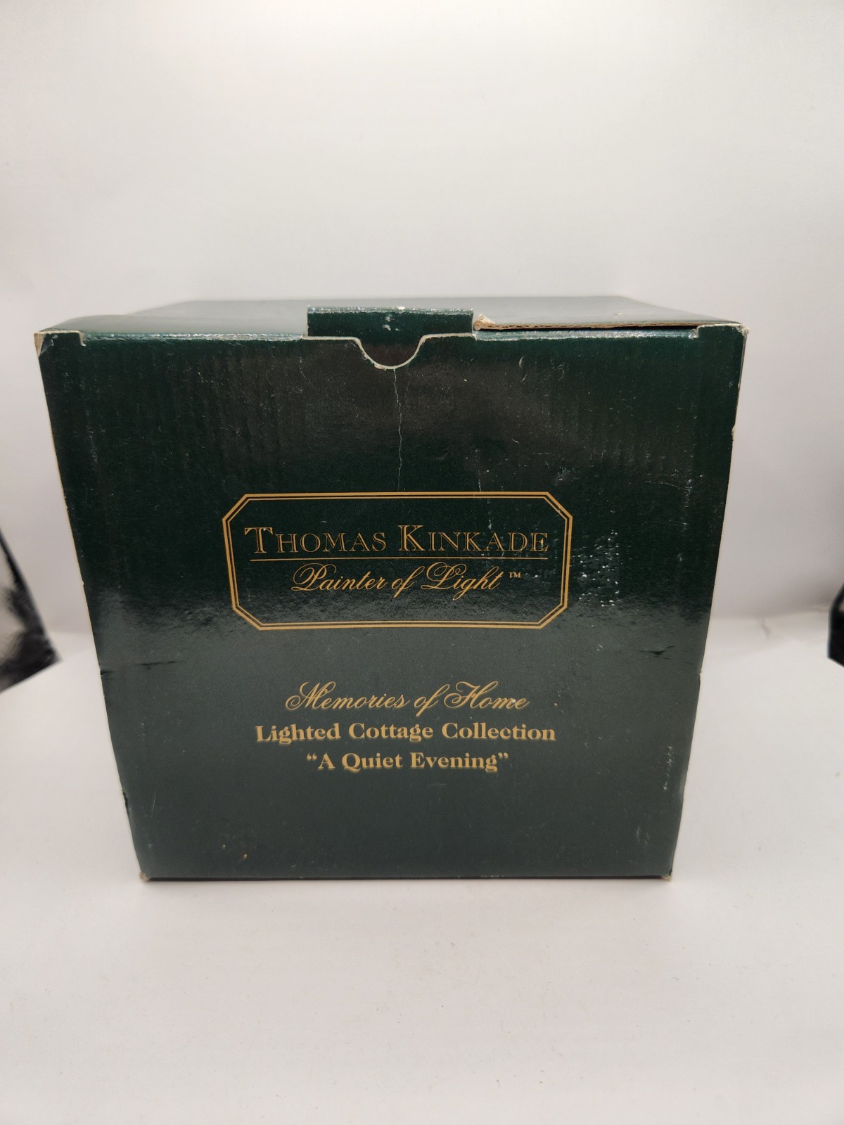 Thomas Kinkade “A Quiet Evening” Lighted Cottage Collection