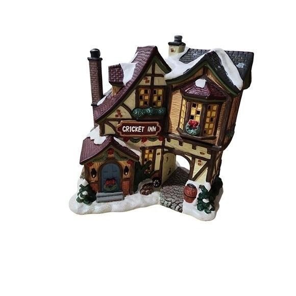 Holiday Time Christmas Cricket Inn Building