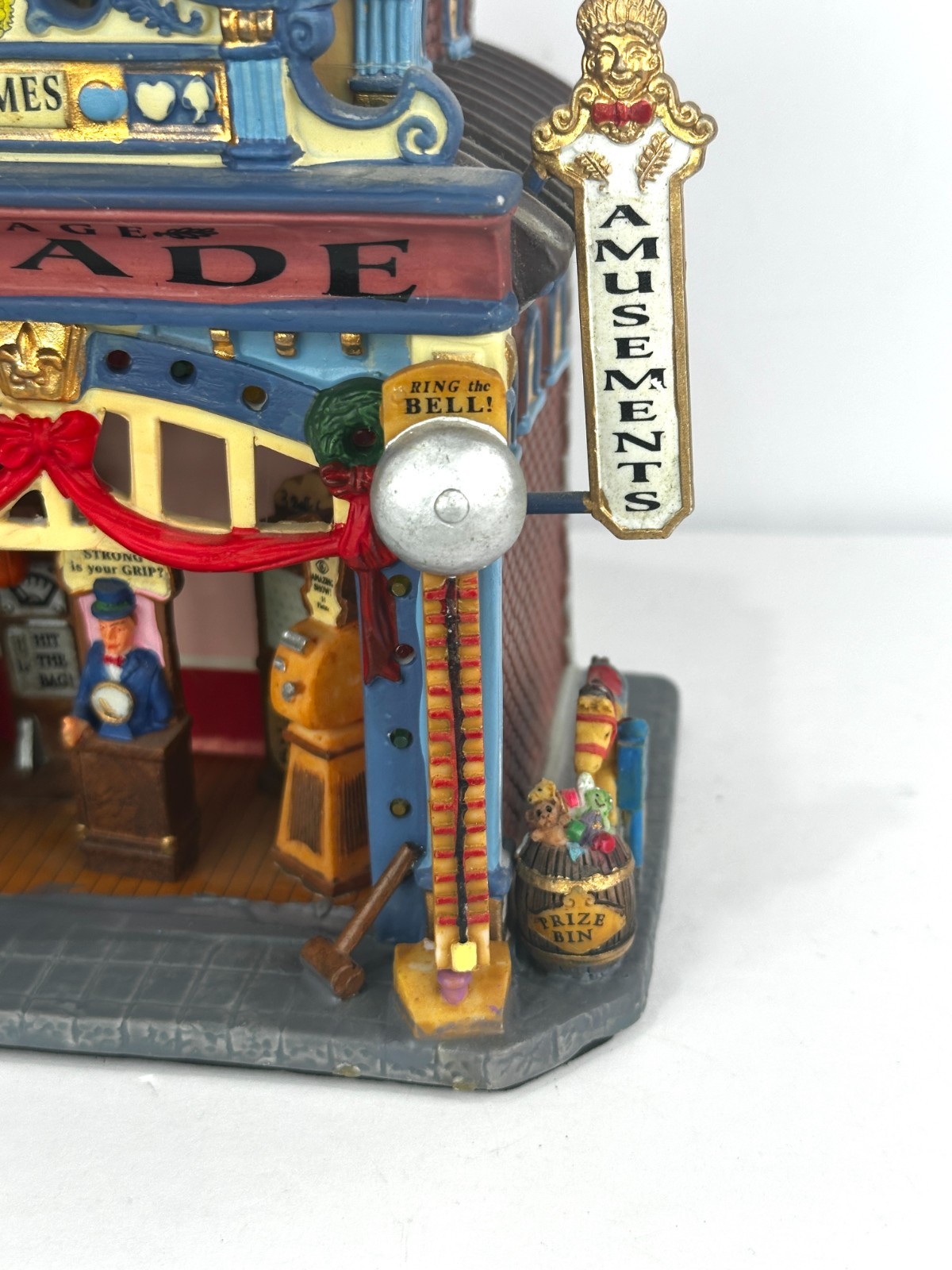Lemax The Caddington Village Arcade 65394 Circus Fair Lights Work