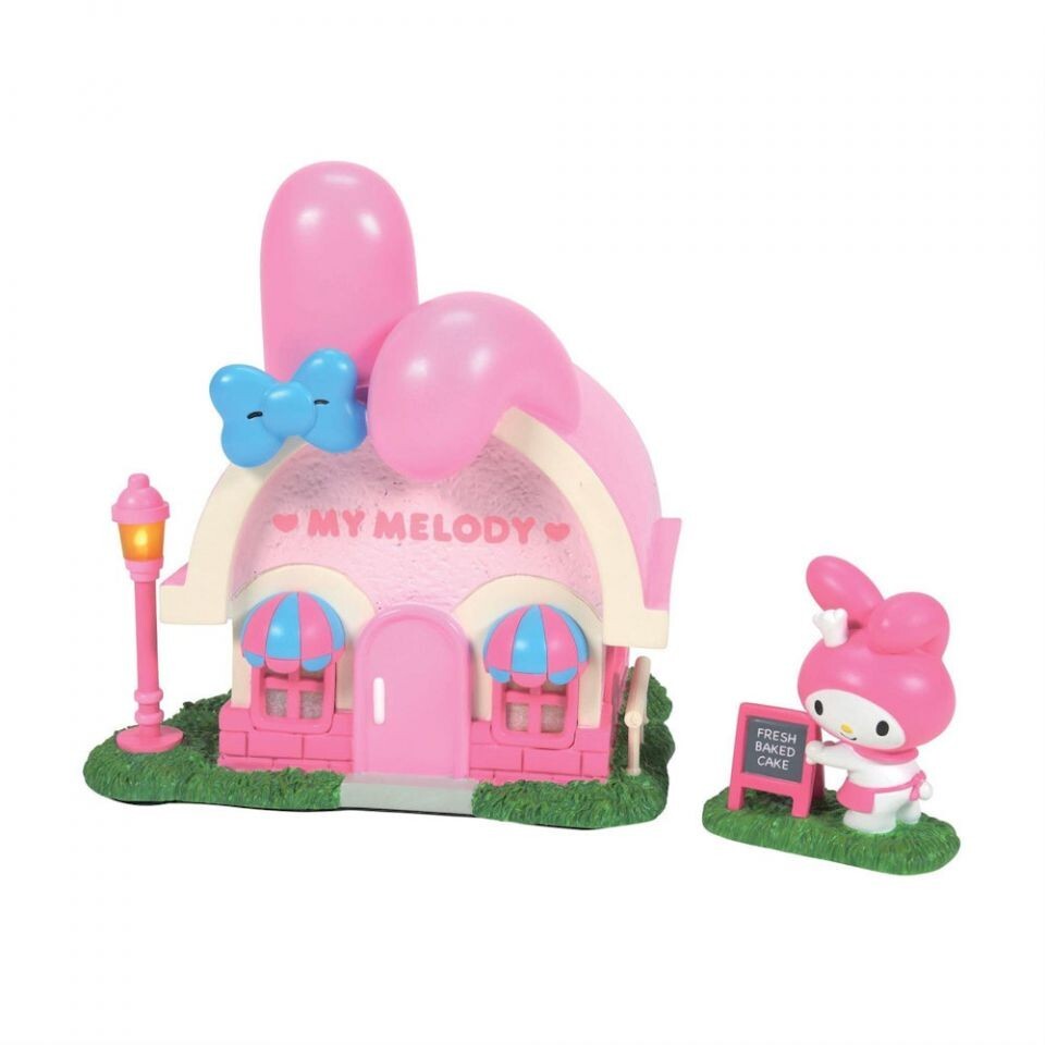 Dept 56 MY MELODY’S BAKERY SET OF 2 Sanrio Hello Kitty Village 6014719 New 2024
