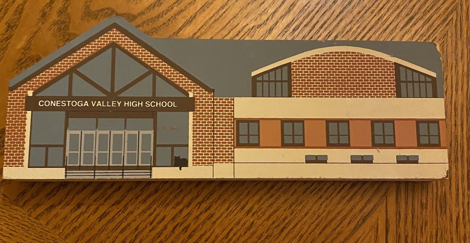 The Cat’s Meow Conestoga Valley High School Lancaster, PA Shelf Sitter Wooden