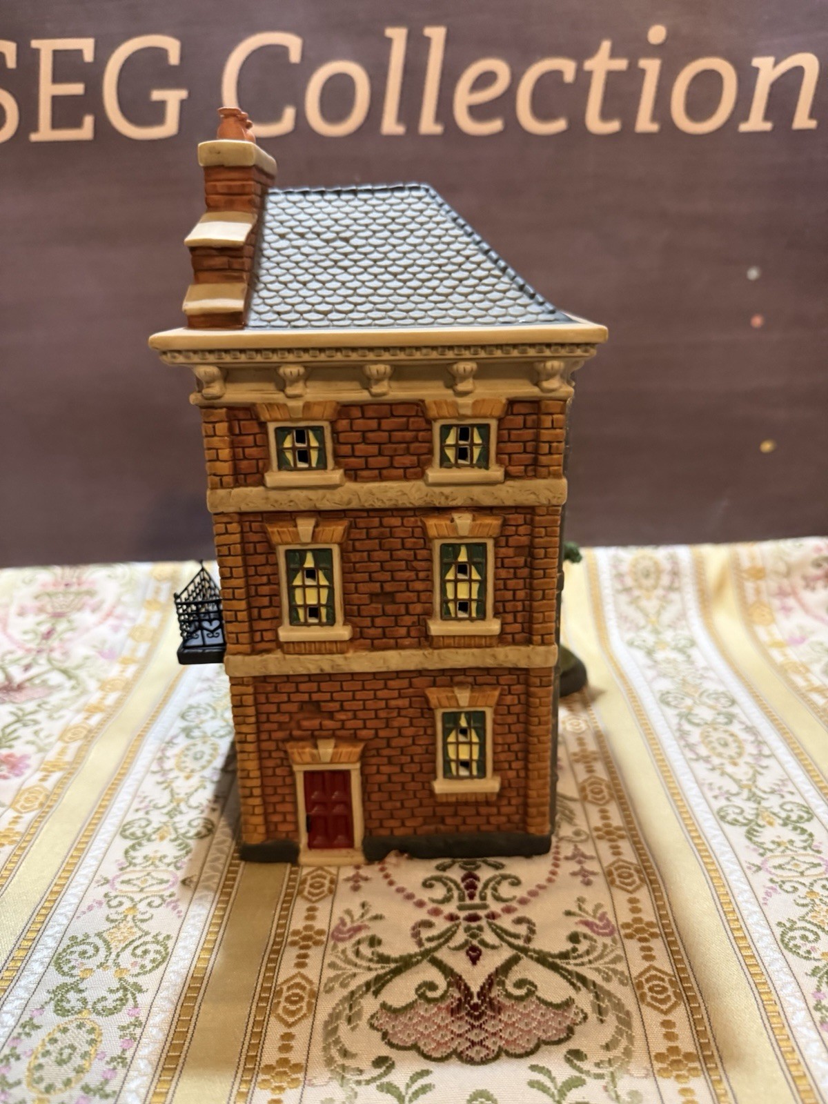 Department 56 Literary Classics Sherlock Holmes 221B Baker Street No Book In Box