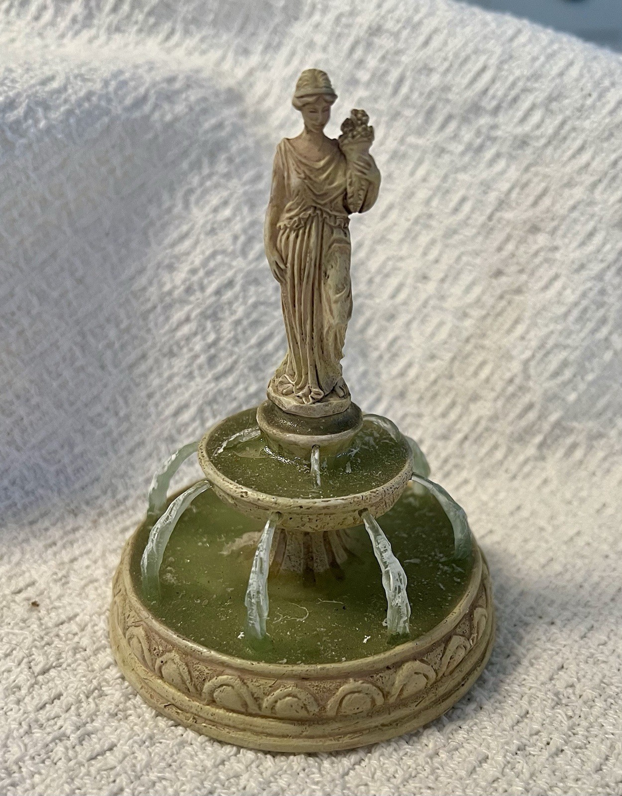 Dept 56 Camden Park Square Village Water Fountain Replacement Piece From 1987