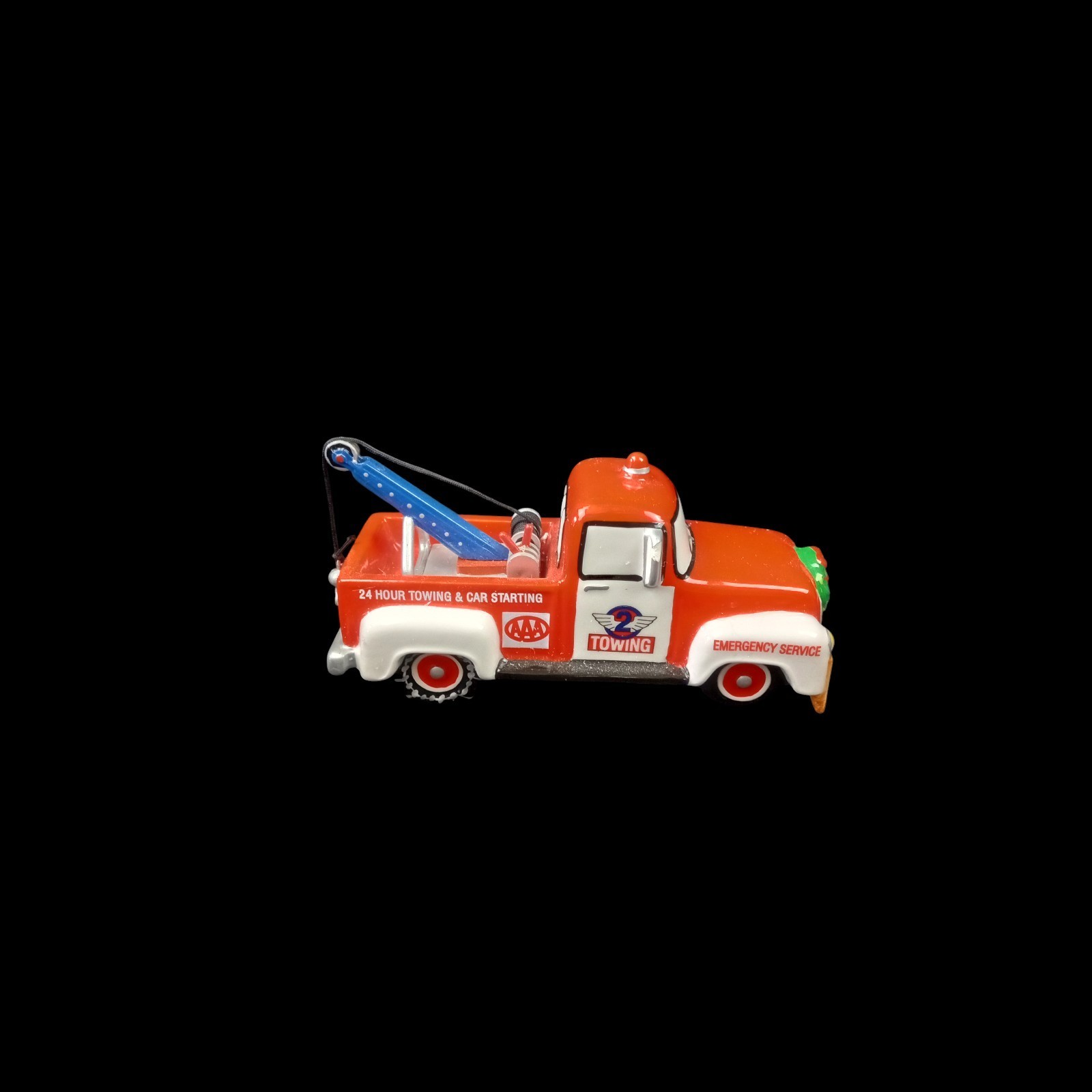 Dept. 56 Village Service Vehicle AAA Tow Truck #54959 Snow Village Accessory