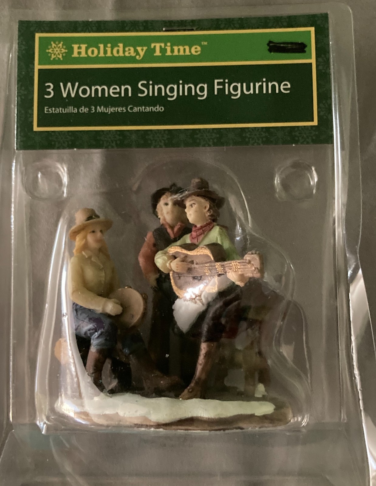 Christmas Village Figurine 3 Women Singing Figurine #11534221