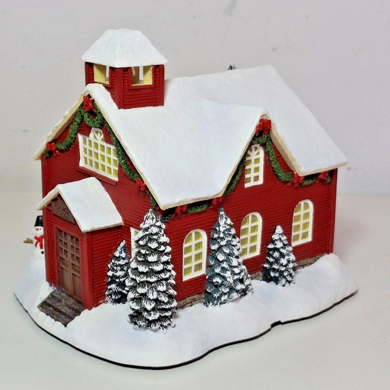 Hawthorne Thomas Kinkade Christmas Village “Christmas Cottage “, 2002