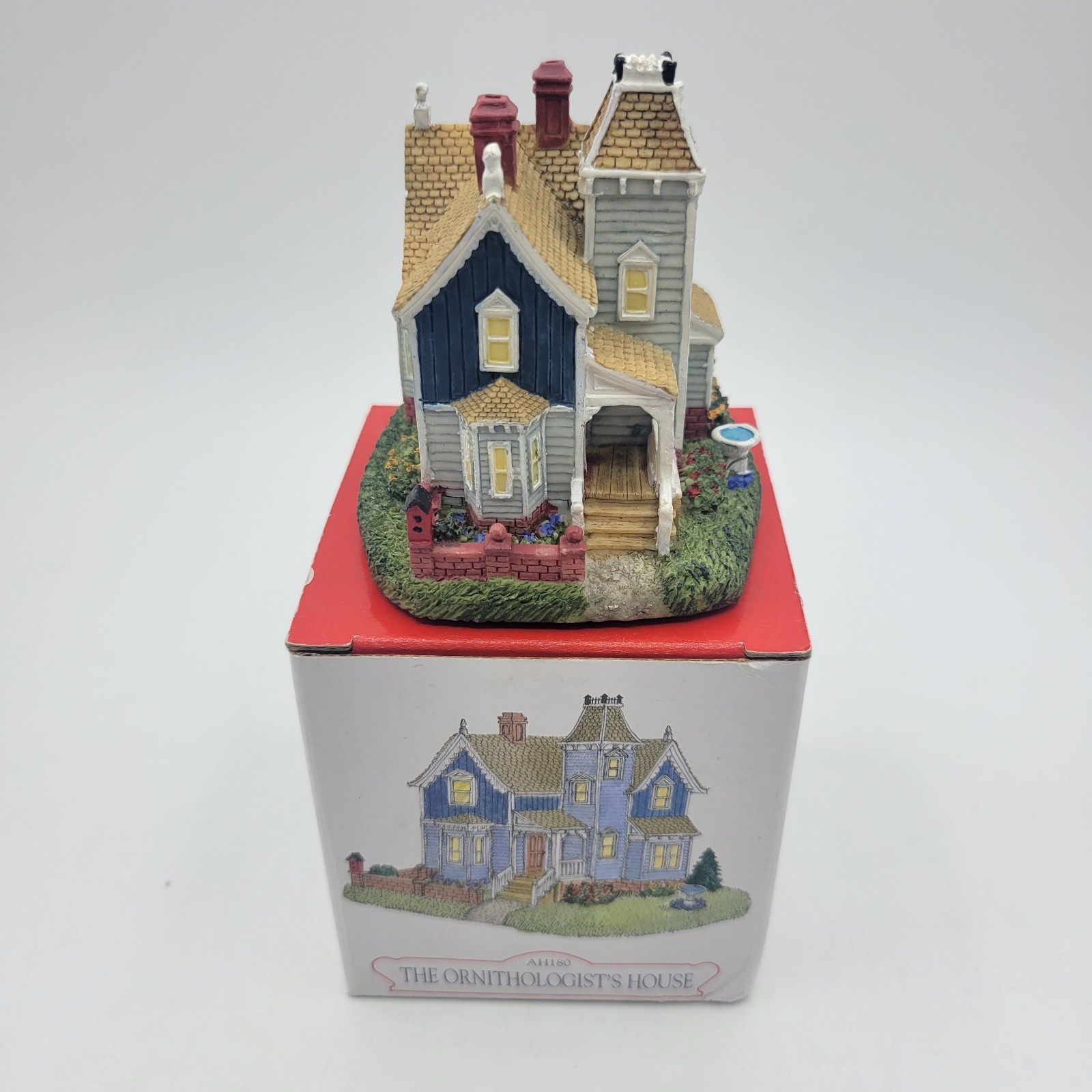 LIBERTY FALLS THE AMERICANA COLLECTION “THE ORNITHOLOGIST’S HOUSE” AH180 NEW
