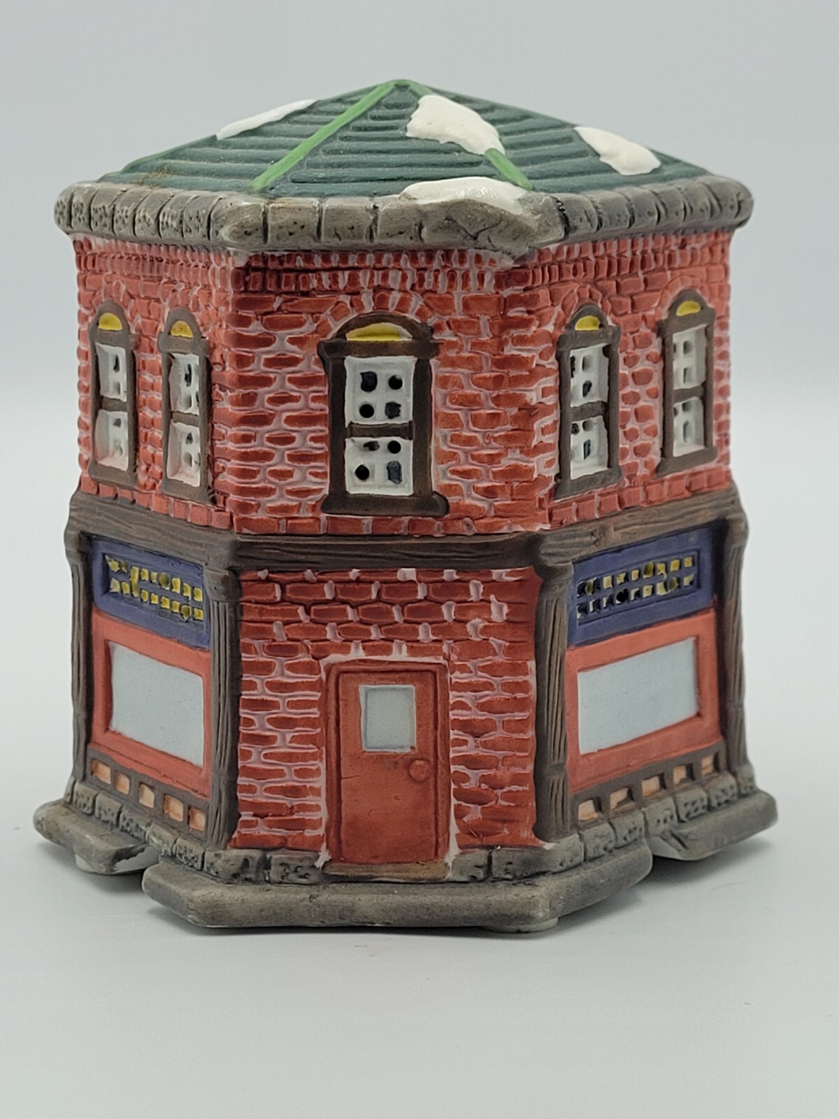 American Landmarks Collection Gem Drugs Christmas Vtg. 1994 Home Town America