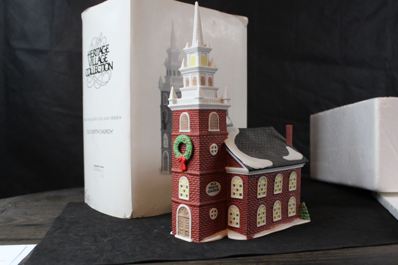 Vintage Dept. 56 Building – Old North Church – 5932-3 – with Box