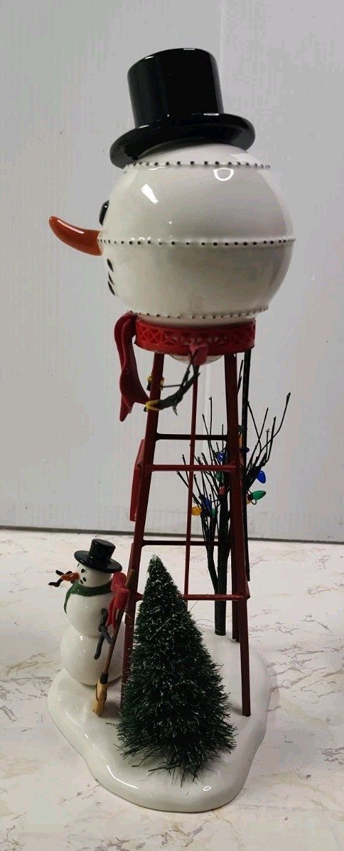 Dept 56 Snowman Water Tower 800013