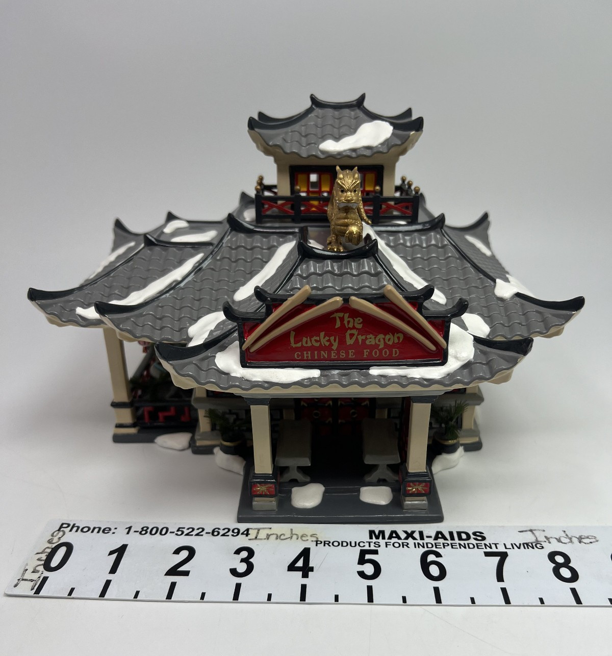 Dept 56 The Original Snow Village Lucky Dragon Restaurant 55011 Christmas