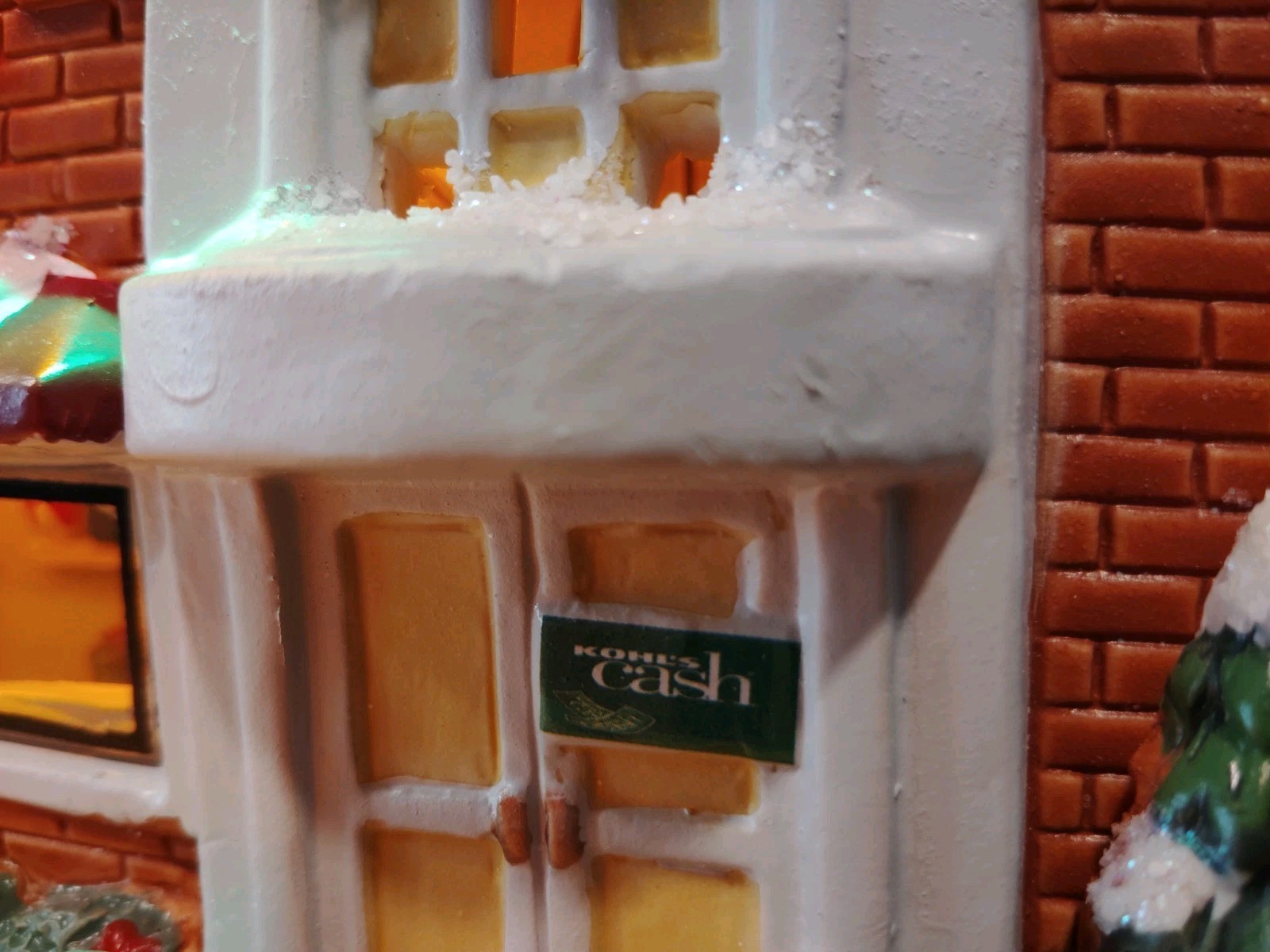 St. Nicholas Square Kohl’s Store Ceramic Christmas Village Building 2025