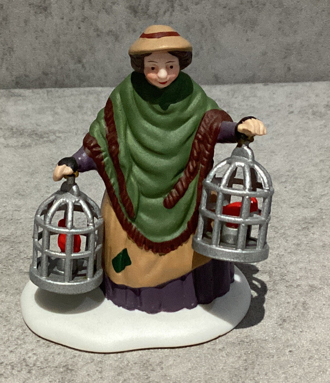 Dept. 56 Dickens Village The Bird Seller Set Of 3 #5803-3