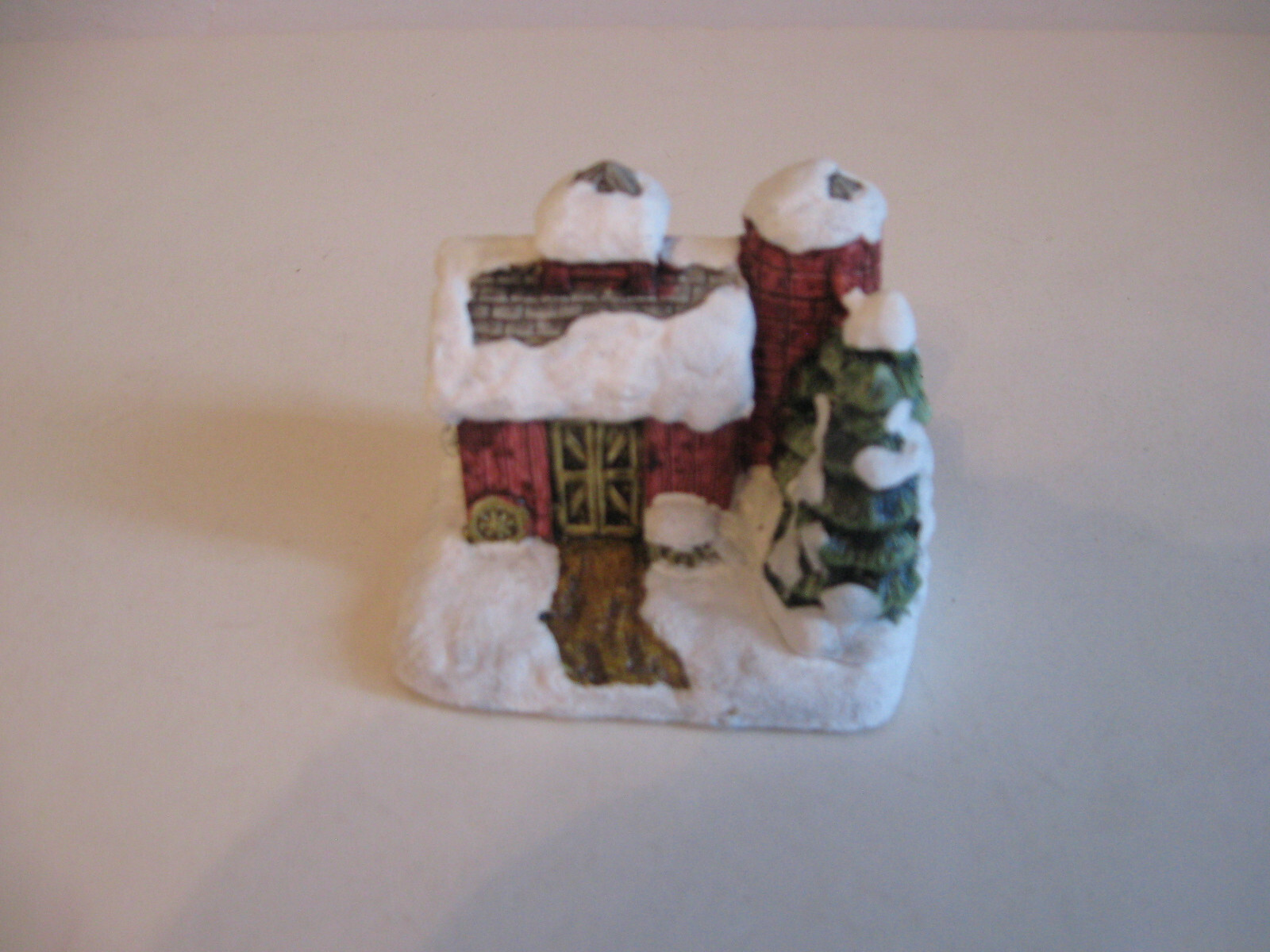 Barn With Silo Christmas Cottages 1989 -Hand Painted -The American Rustic Series