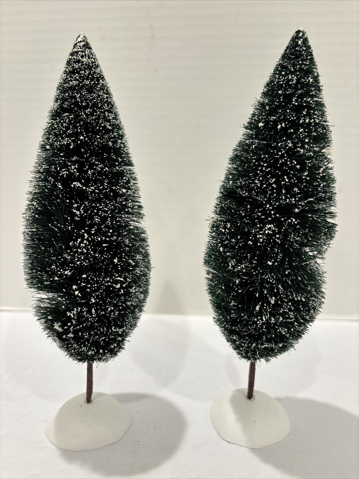 Dept 56 Christmas Trees Lemax Village Accessory Pine Trees LOT of 2