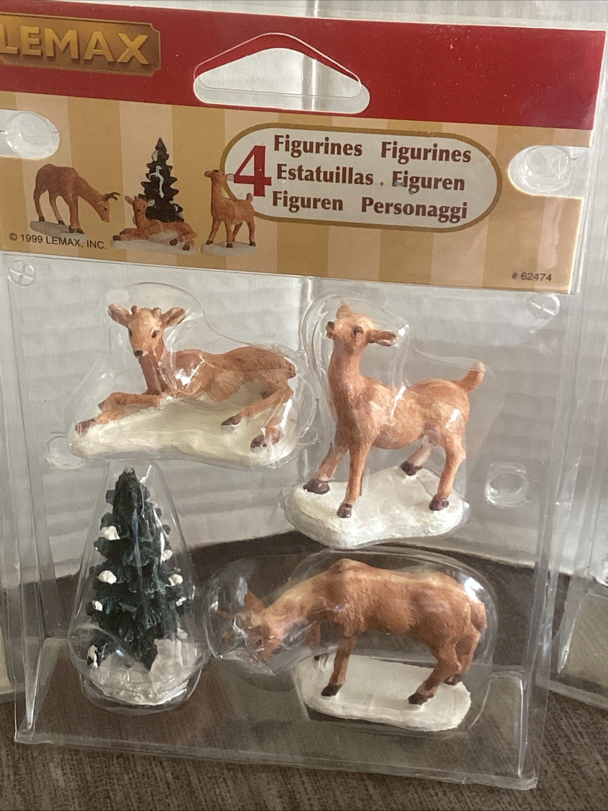 LEMAX FIGURINE LOT OF 12 VINTAGE NEW IN PACKAGE NOS 1999-2022 VILLAGE CHRISTMAS