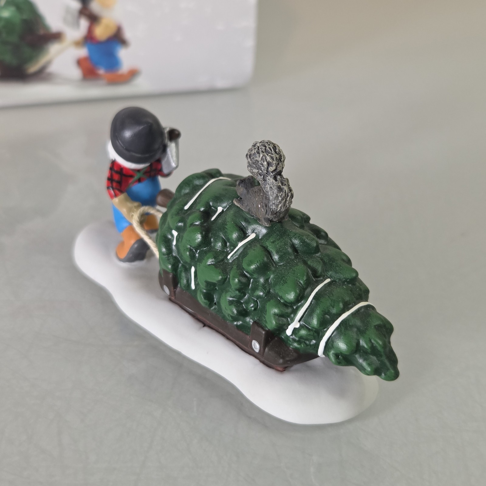 DEPARTMENT 56 North Pole Village Accessory 2015 TINY LUMBERJACK 4044851 Dept 56
