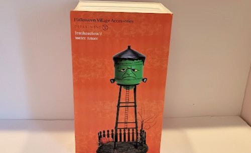 Halloween Village Frankenstein’s Water Tower Department 56