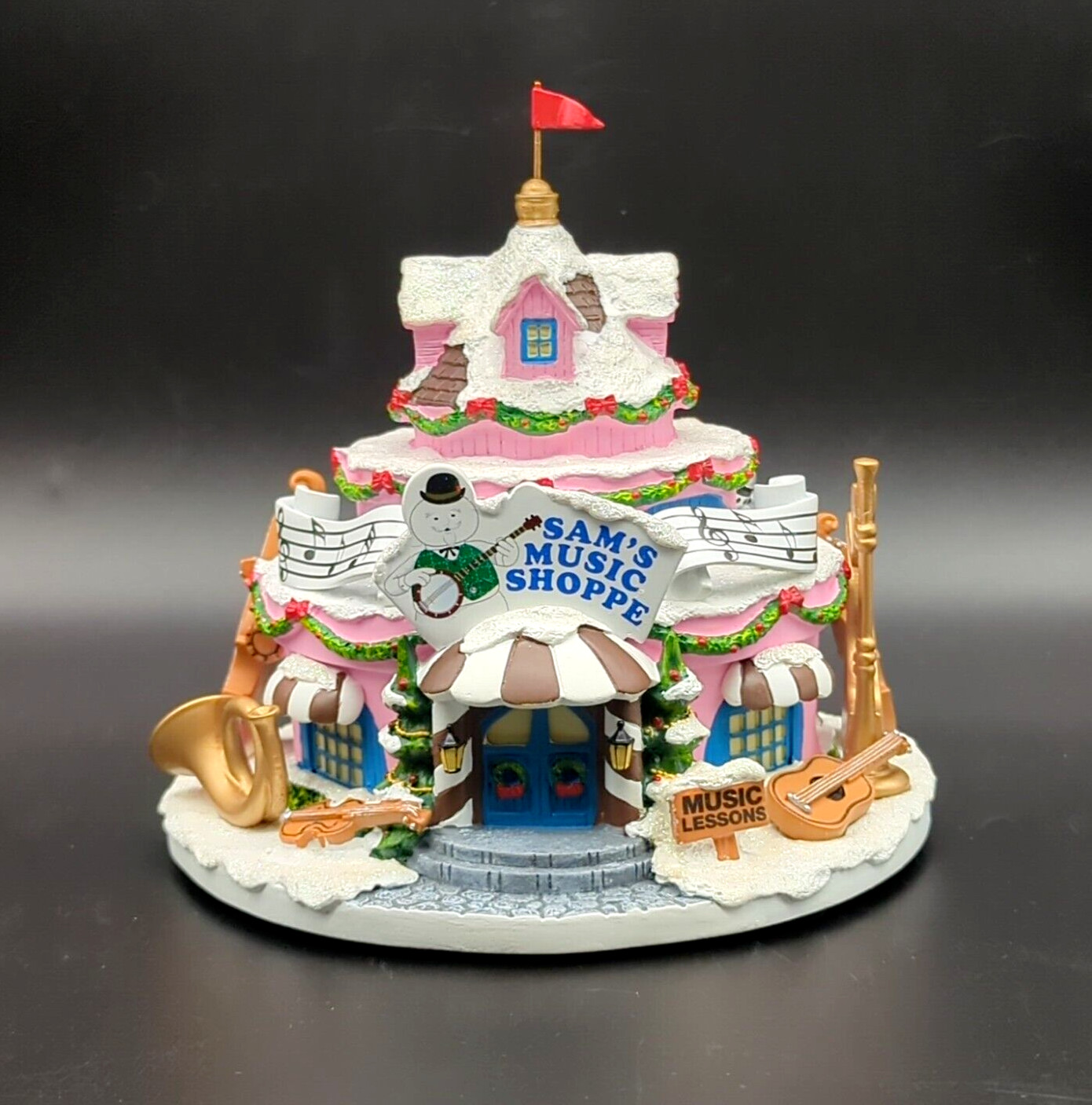 Hawthorne Village Rudolph’s Christmas Town Collection SAMS MUSIC SHOPPE ~ RARE!