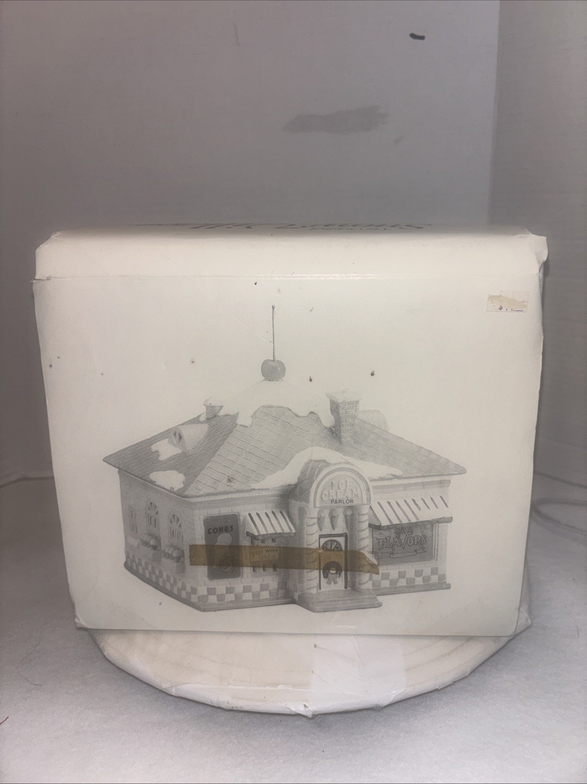 DEPT 56 “56 FLAVORS ICE CREAM PARLOR” ~ **ORIGINAL SNOW VILLAGE** RARE PIECE !!!