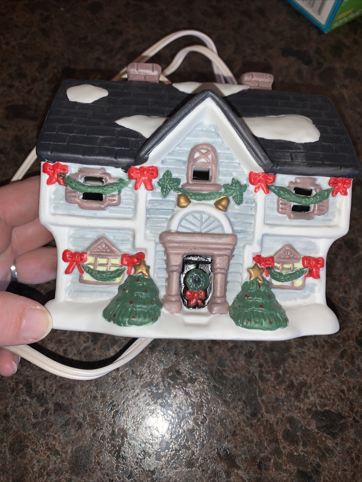 Watkins Christmas Series 1992 Village House Lights Up