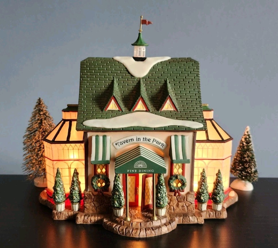 Dept 56 Tavern In The Park Restaurant Christmas In The City 58928