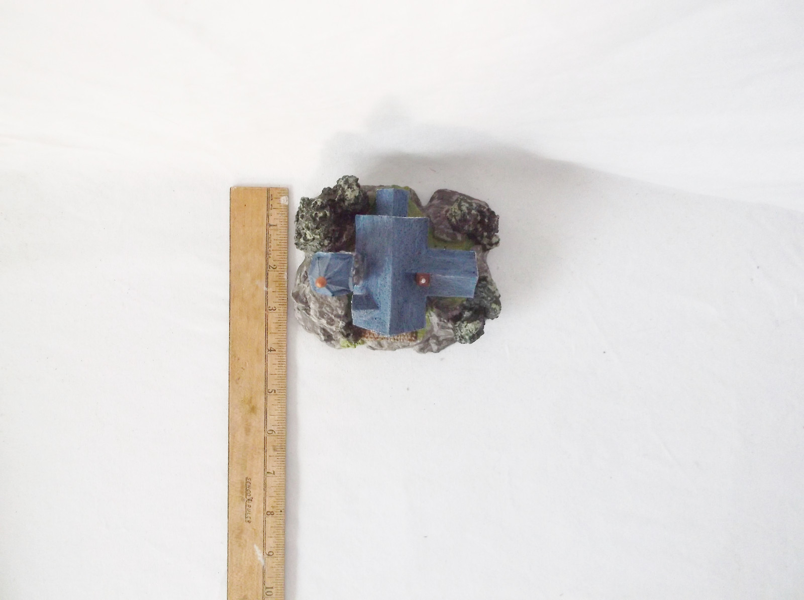 Thomas Kinkade “Chapel” Custom Painted by Pizzazz-One of a Kind Piece