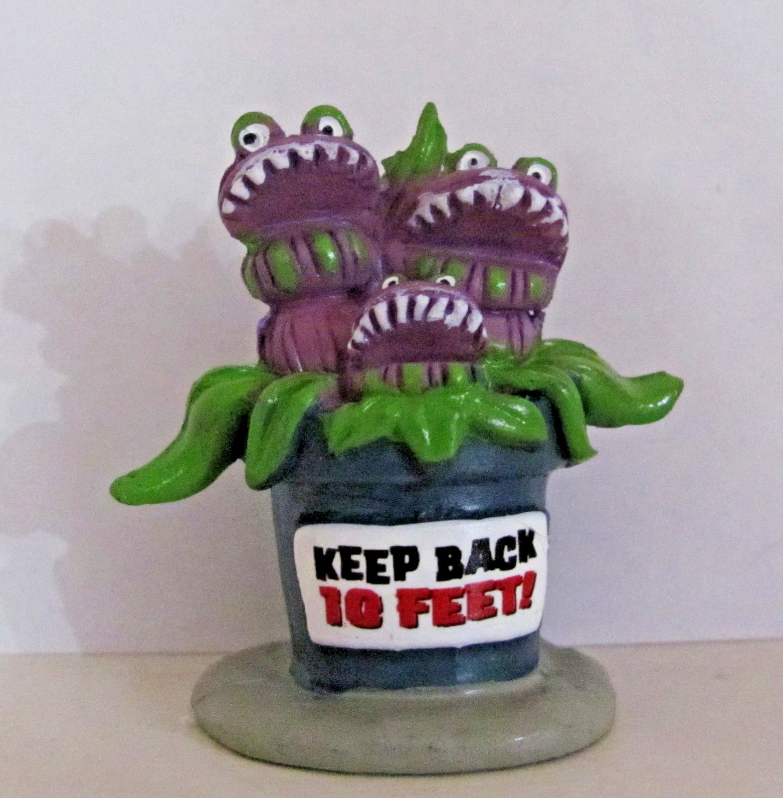 Lemax Spooky Town Accessory – Hungry Houseplant Horror, Set Of 5 #44314
