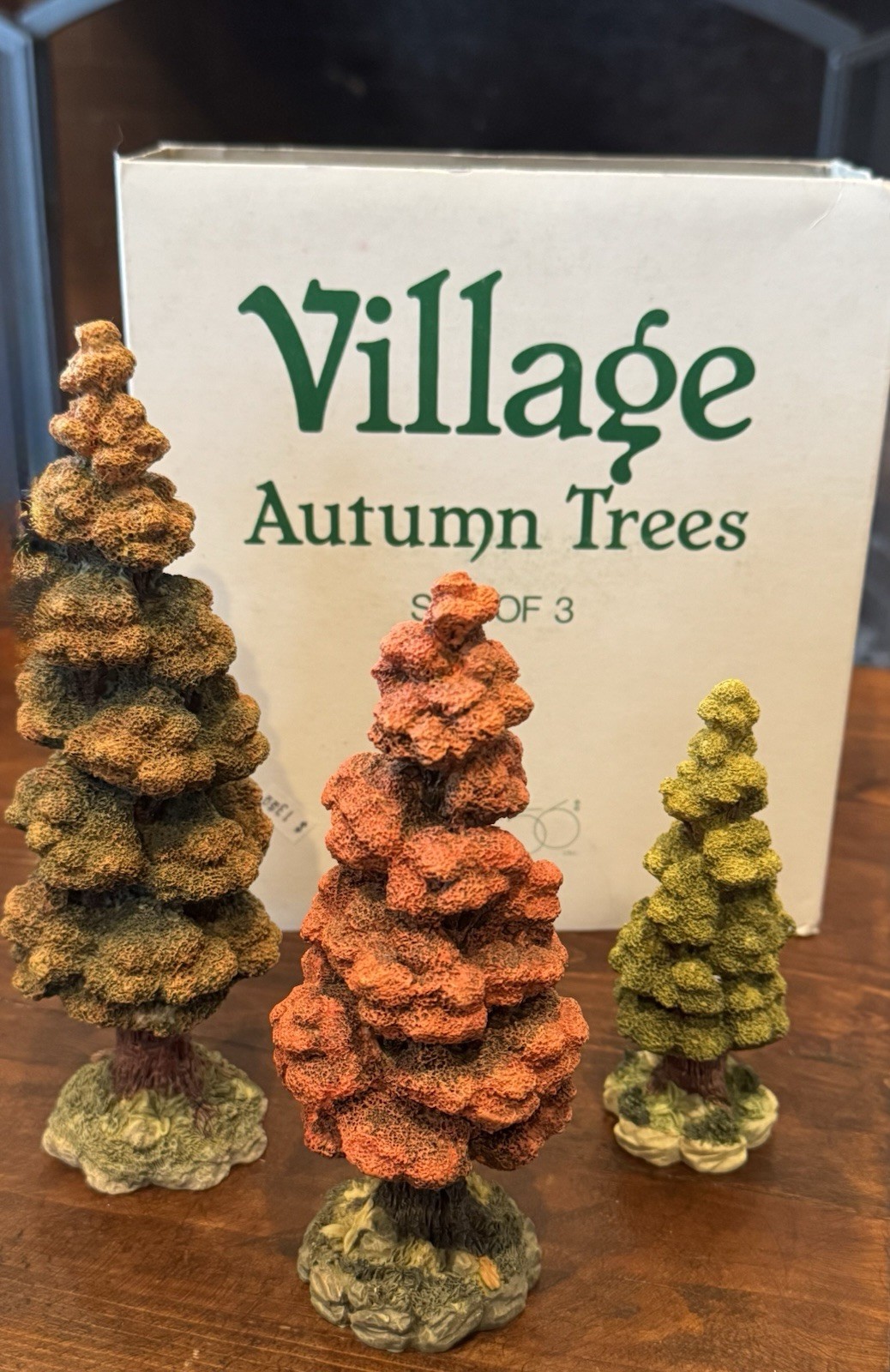 Department 56 Village Autumn Trees Set of 3 Figures 52616