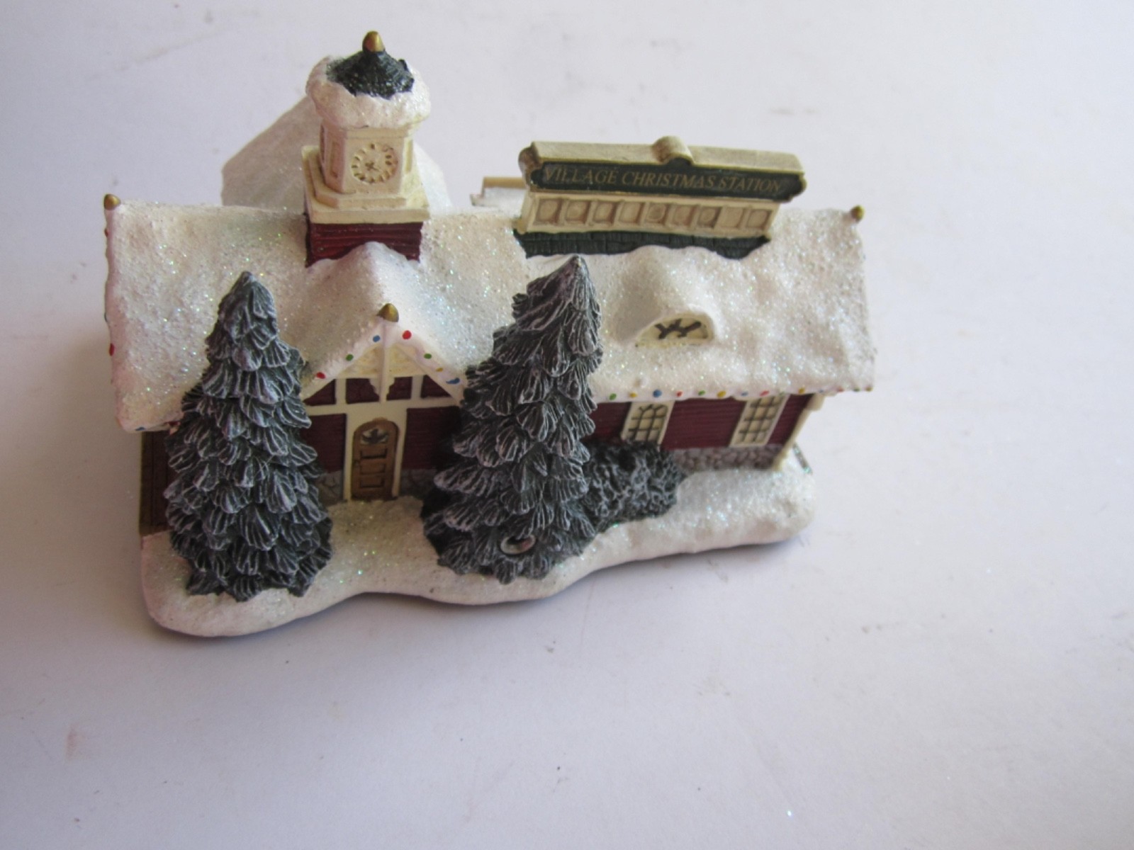 NEW! HAWTHORNE VLG.-THOMAS KINKADE 25TH ANNIV.- “SEASONS GREETING STATION”