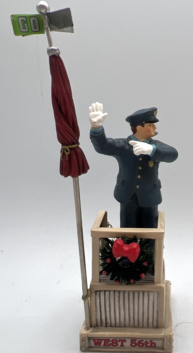 Traffic Policeman #59421 Department 56 Christmas In The City Holiday Figurine