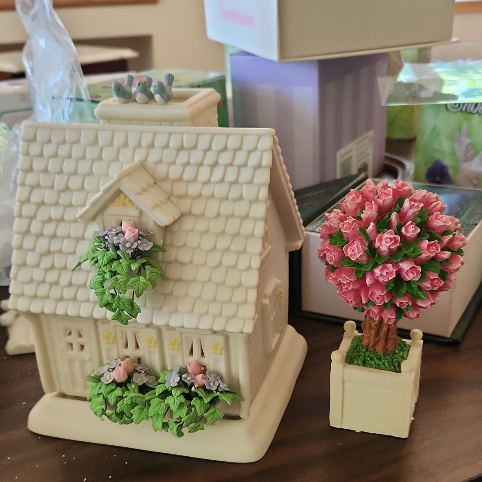 Bluebird Cottage Candle House