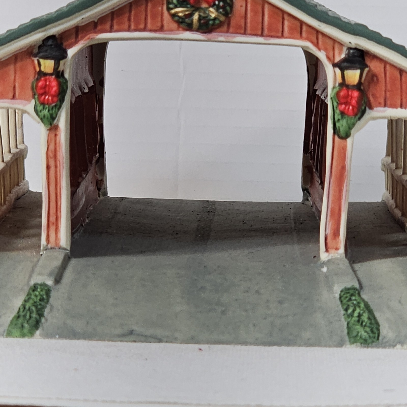 Vintage and Rare Hard To Find Holiday Inspirations Towne Series Bridge 1990s.